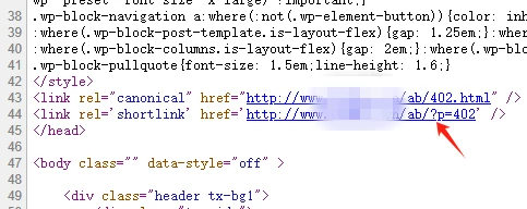 WordPress 文章带双路径,怎么去掉 ?p 的url路径